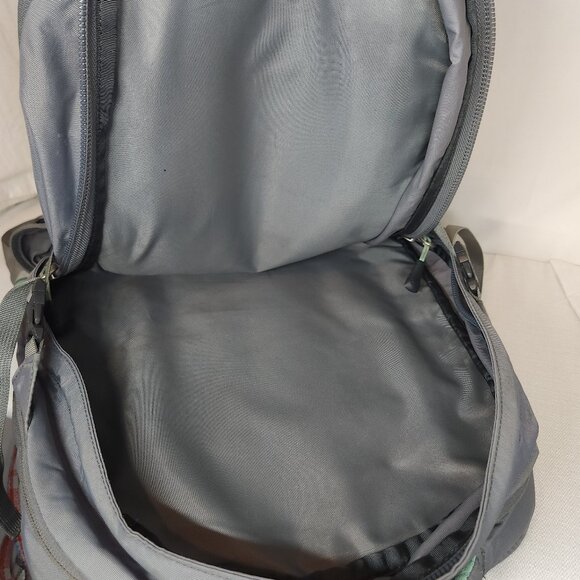 The North Face Surge Transit Backpack Gray/Aqua - Picture 8 of 11
